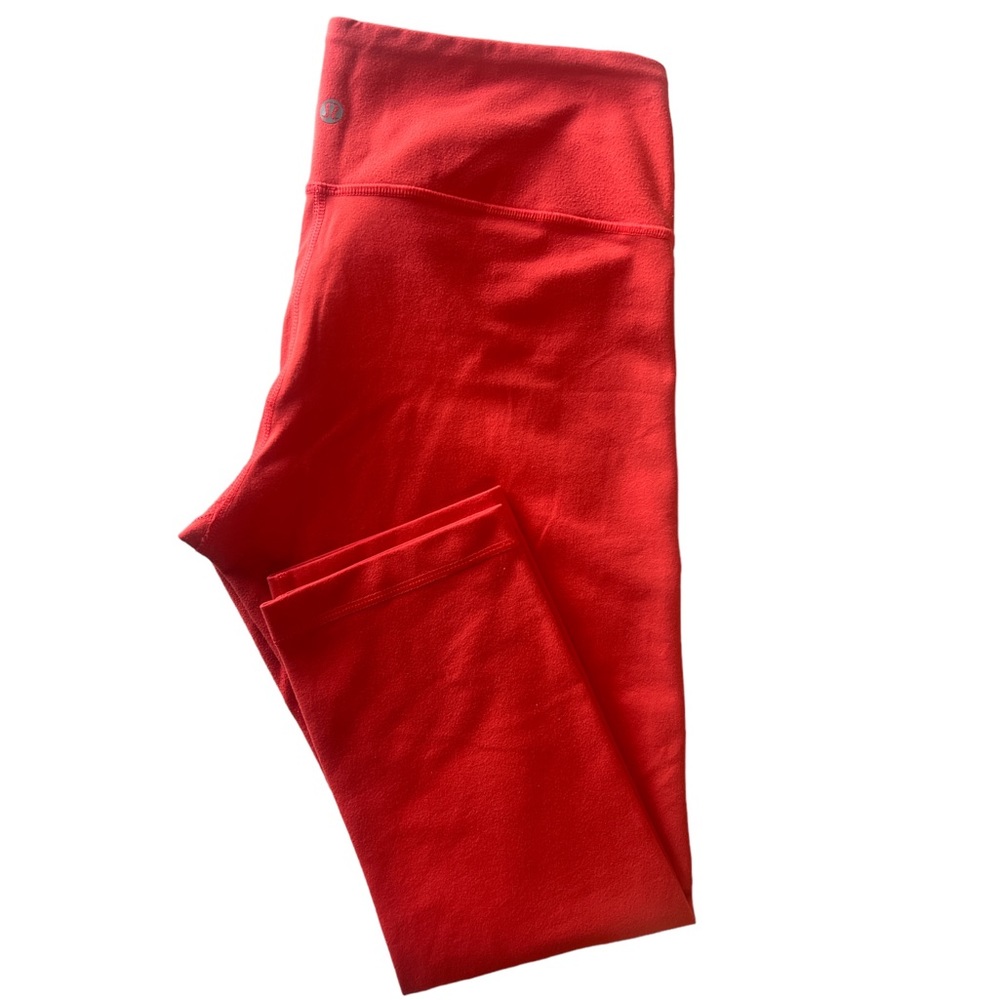 lululemon athletica Bold Scarlet Leggings